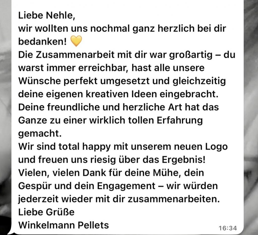 Screenshot Kundenfeedback